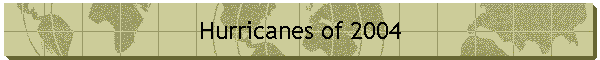 Hurricanes of 2004